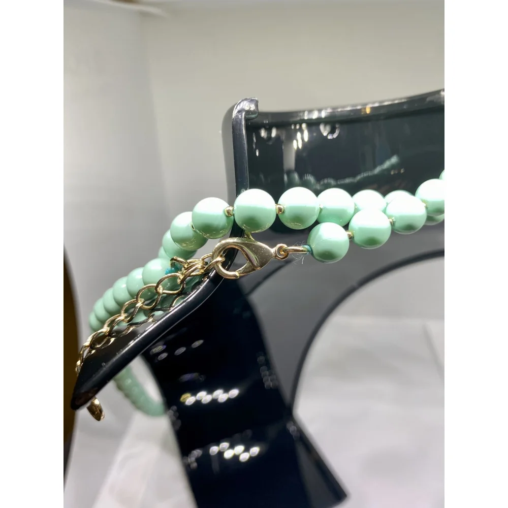 Charter Club Pearl Necklace Women’s Bead Green Fashion Long Strand